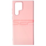Husa Silicon Samsung Galaxy S22 Ultra Pink Sand - Calitate Superioara