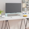 Stativ TV/Suport Monitor Sticla Verde 60x25x11 cm Comoda TV Living