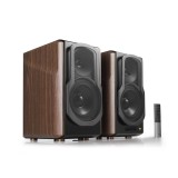 BOXE EDIFIER 2.0, RMS: 130W (2 x 15W, 1 x 50W, 1 x 50W), bluetooth, telecomanda wireless, volum, bass, treble, optical, coaxial, brown, &amp;quot;S2000MKI