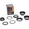 Set cuvete furca NECO filet 1&quot;, culoare negru Cod:AWR0100