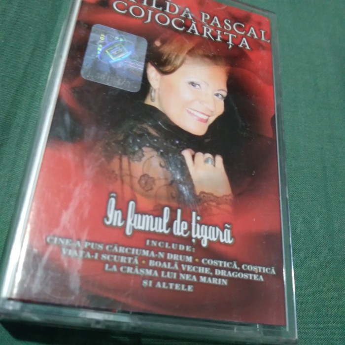 CASETA AUDIO MATILDA PASCAL COJOCARITA-IN FUMUL DE TIGARA RARA!ORIGINALA