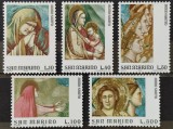 BC184, San Marino 1975, serie picturi