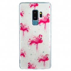 Husa Fashion Samsung Galaxy S8 Plus Flamingo foto