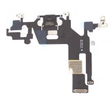 Flex Incarcare iPhone 11, Negru, Mufa Dock Conector, Banda Flex Incarcare