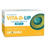 Cumpara ieftin Vitamina D Lipozomala, 4000UI, 30 plicuri, Liposhell
