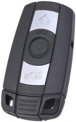 Cheie SMARTKEY BMW E60 E90 COMPLETA 3 BUTOANE CU ELECTRONICA cu KEYLESS ENTRY 868MHZ foto