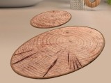 Set 2 Covorase de Baie Wood, Chilai Home