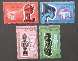 REPUBLICA DEMOCRATA CONGO-MASTI-ARTIZANAT- 1SERIE 4 V.- MNH**-RDC 126