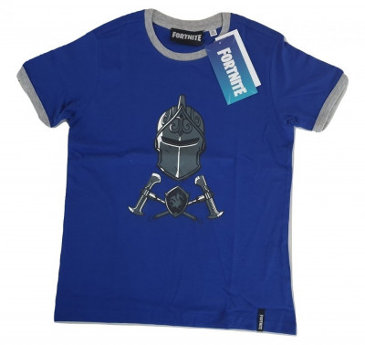 Tricou Fortnite ORIGINAL , Black Knight, 9 -14 ani + Bratara CADOU !! foto