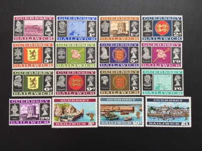 Guernsey 1969 - Motive locale, serie neuzata foto