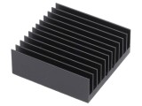 Radiator cu aripioare BGA negru 40mm x 40mm