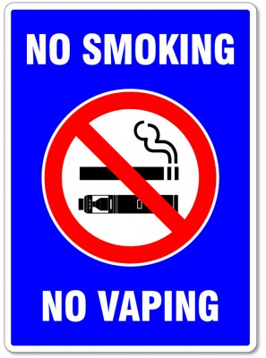 no smoking no vaping foto