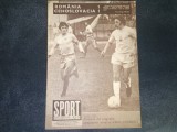 REVISTA SPORT NR 9 1976 ROMANIA CEHOSLOVACIA MECI NUL