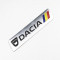 Emblema portbagaj Dacia spate Logan Sandero tricolor
