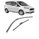 Cumpara ieftin Set stergatoare FORD TOURNEO COURIER B460 MPV 2014-2023, pentru parbriz, Valeo Silencio Xtrm