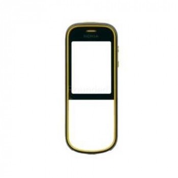 Capac frontal Nokia 3720c Galben Incl. Sticlă de afișare foto