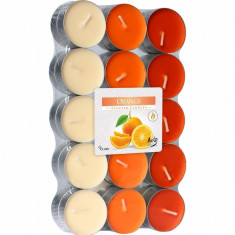 Set 30 pastile lumanari parfumate bispol - orange