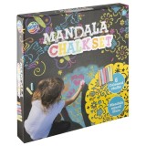 Set creta colorata cu sablon, Grafix, Mandala