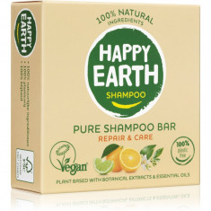 Happy Earth 100% Natural Shampoo Bar Dry & Damaged hair șampon solid pentru păr uscat și deteriorat 70 g