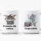 Cana alba personalizata cu 2 modele Inainte/dupa cafea Tom, INOVATIX&reg;. 330ml