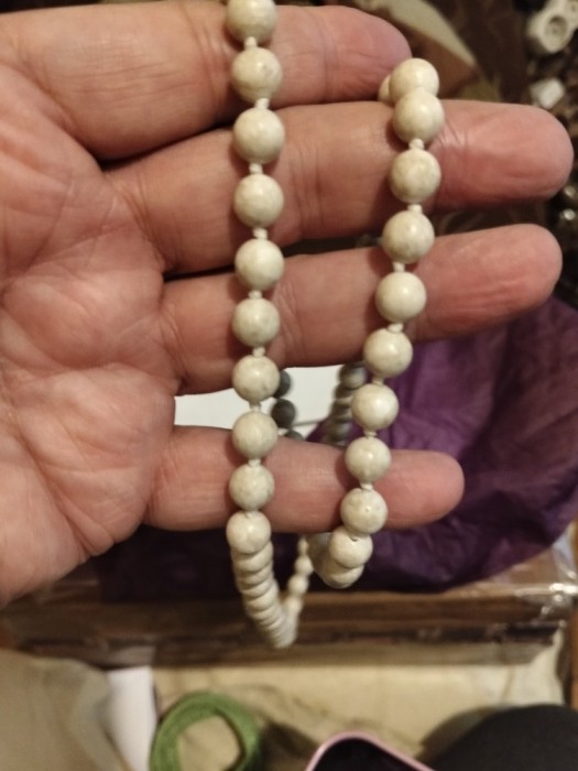 Colier Quartz milky