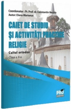 Religie, Pr Constantin Necula, 2025, Clasa a X-a, Caiet de studiu si activitati practice foto