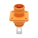 Conector baterie tata portocaliu 1500V/250A pentru cablu cupru 50mm-? IP68 Leader