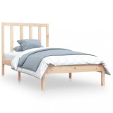 Cumpara ieftin Cadru de pat, 90x200 cm, lemn masiv de pin