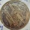 (A12) MONEDA DIN ARGINT PORTUGALIA - 1000 ESCUDOS 1994, 500 DE ANI DE LA TRATATUL TORDESILLAS