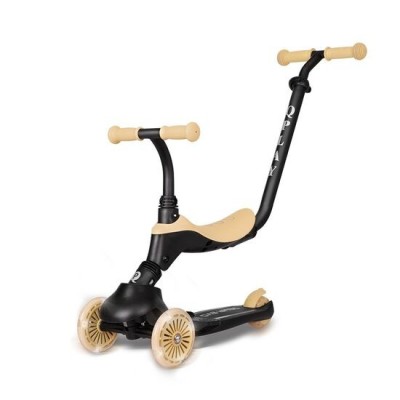 Trotineta multifunctionala 6in1 Qplay Sema EVO Bej FitLine Training foto