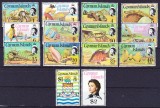 DB1 Ins. Cayman 1974 Fauna Marina Pesti Pirat Comori 14 v. MNH, Nestampilat