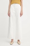 Morgan jeans culoarea alb, PKABI