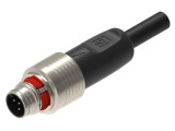 Cablu LUMBERG AUTOMATION M12 5 pini drept 5m PP12M-MSSV5A-0298-0500 pentru senzori și automatizări