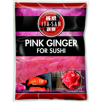 Ghimbir Roz Pentru Sushi, Ita-San, 1.5 kg foto