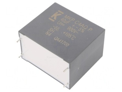 Condensator Polipropilenă DC-Link 40uF THT &amp;plusmn;5% foto