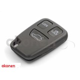Cumpara ieftin Carcasa Cheie Contact Pentru Volvo S40 S60 S80 V40 V70 Xc90, 3 Butoane, Fara Cheie