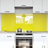 Cumpara ieftin Spate de bucătărie 2 pcs Galben 80 x 60 cm sticlă securizată