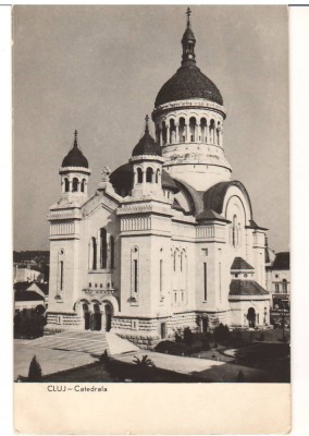 CPIB 22145 - CARTE POSTALA - CLUJ. CATEDRALA, RPR foto