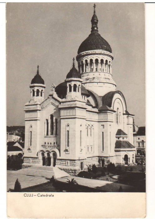 CPIB 22145 - CARTE POSTALA - CLUJ. CATEDRALA, RPR
