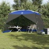 VidaXL Corturi cu acoperiș albastru azur 380 x 380 x 225 cm Poliester 4100691
