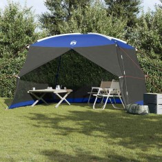 Corturi cu acoperis albastru azur 380 x 380 x 225 cm Poliester foto