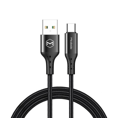 Cablu Date &amp;amp; Incarcare Tip C (Negru) 1.5 MetrI Mcdodo Nest CA-7430 foto