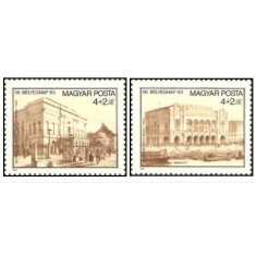 Ungaria 1983 - ziua marcii postale, serie neuzata