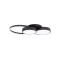 Plafoniera Sobek LED 55W IP20, negru, Erste