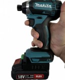 Adaptor de la acumulator FLEX 18v la corp Makita