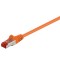 Cablu CAT6 25m patch SFTP (PiMF) 250MHz cupru ecranat RJ45