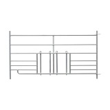 Panou pasune oi Kerbl cu poarta hrănire miei 183x92cm otel galvanizat utilizare exterioara