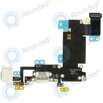 Conector de &amp;icirc;ncărcare flex alb pentru iPhone 6s Plus foto