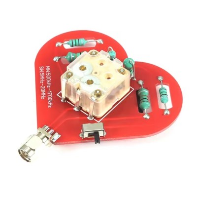Antena magnetica 3 axe, MW 500KHz-1700KHz, SW 5MHz-20MHz, PCB, nedirectionala, receptie radio foto