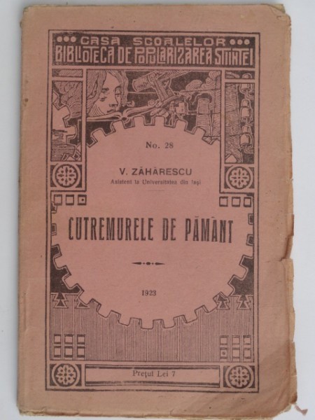 Cutremurele de pamant - V. Zaharescu